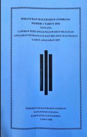 Penetapan LPJ APBKal Tahun 2025